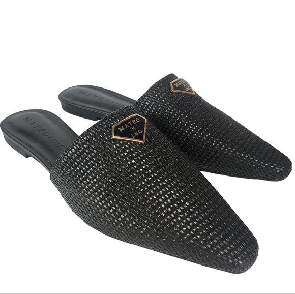 Mateo Inc International Concepts Negril Flats Black Woven 8.5 - Picture 2 of 4